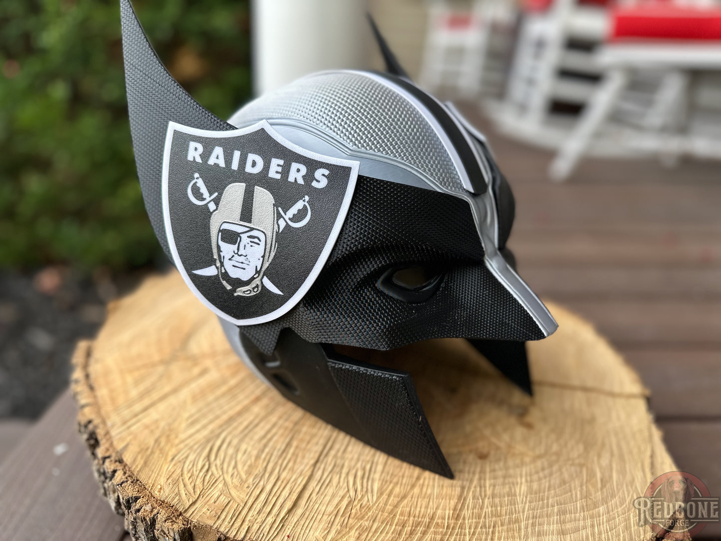 Vegas-Inspired  Silver & Black Mutant Cowl