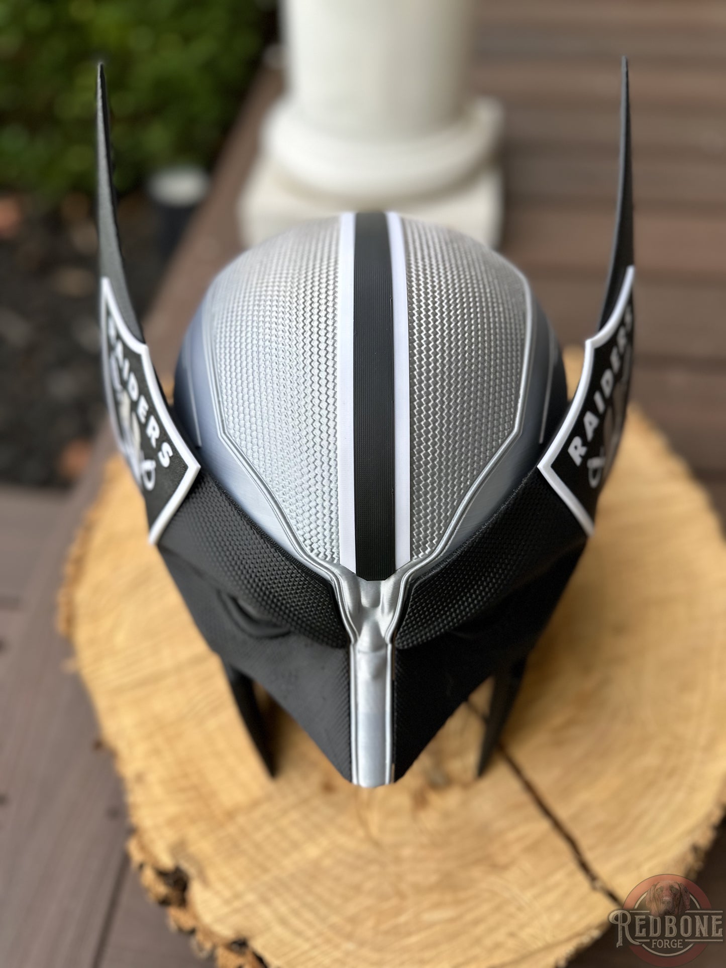 Vegas-Inspired  Silver & Black Mutant Cowl