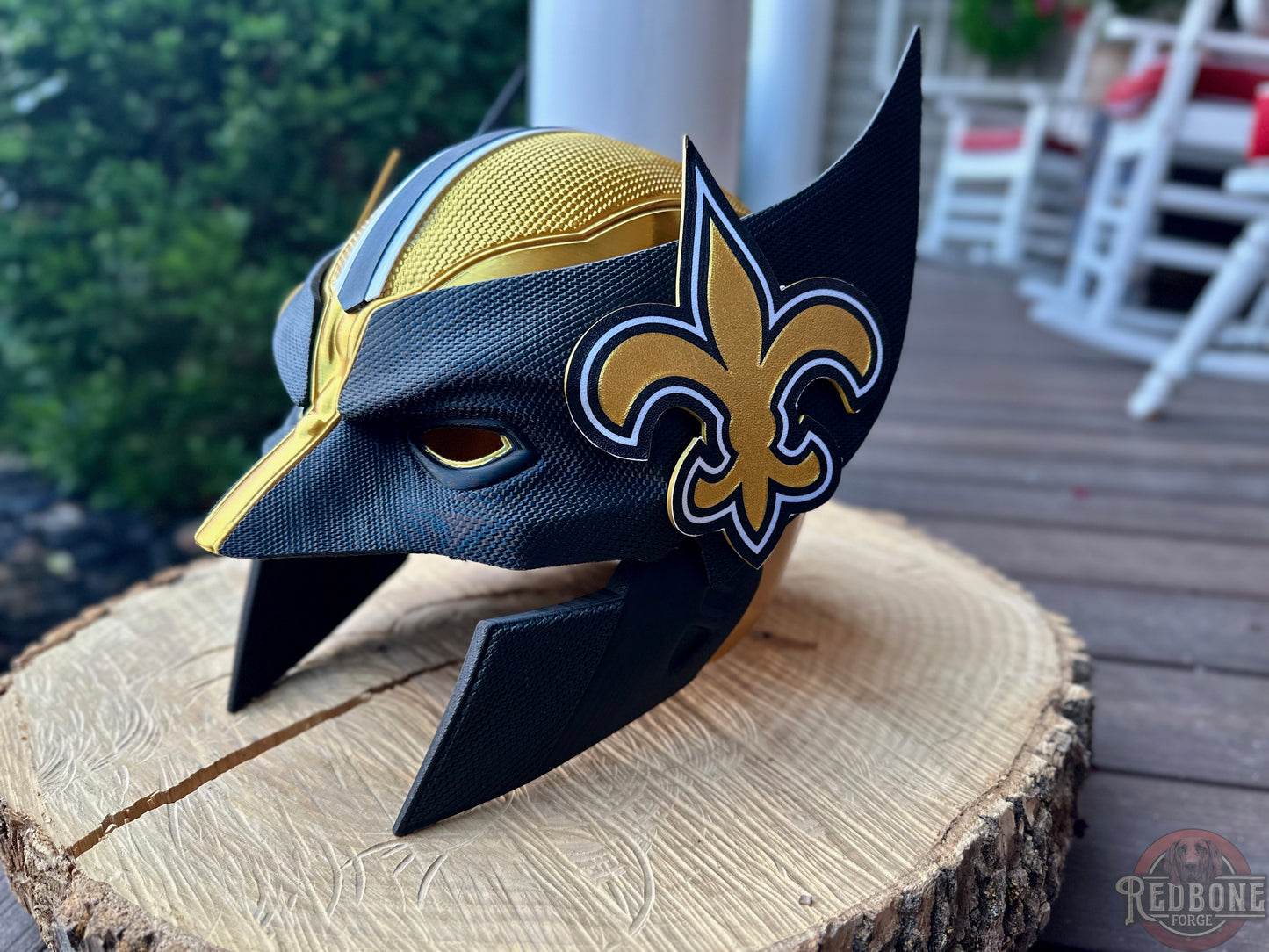 New Orleans-Inspired Black & Gold Mutant Cowl