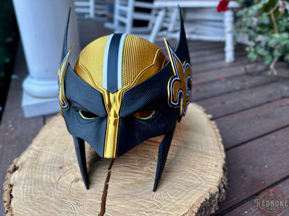 New Orleans-Inspired Black & Gold Mutant Cowl