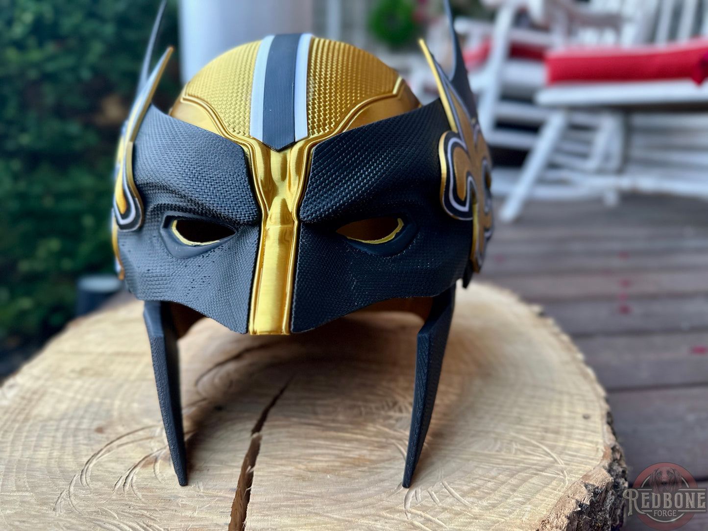 New Orleans-Inspired Black & Gold Mutant Cowl