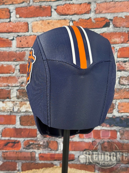 Chicago-Inspired Orange and Navy Blue Masked Mercenary Mask