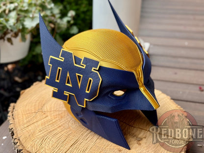 ND-Inspired Gold & Navy Mutant Cowl