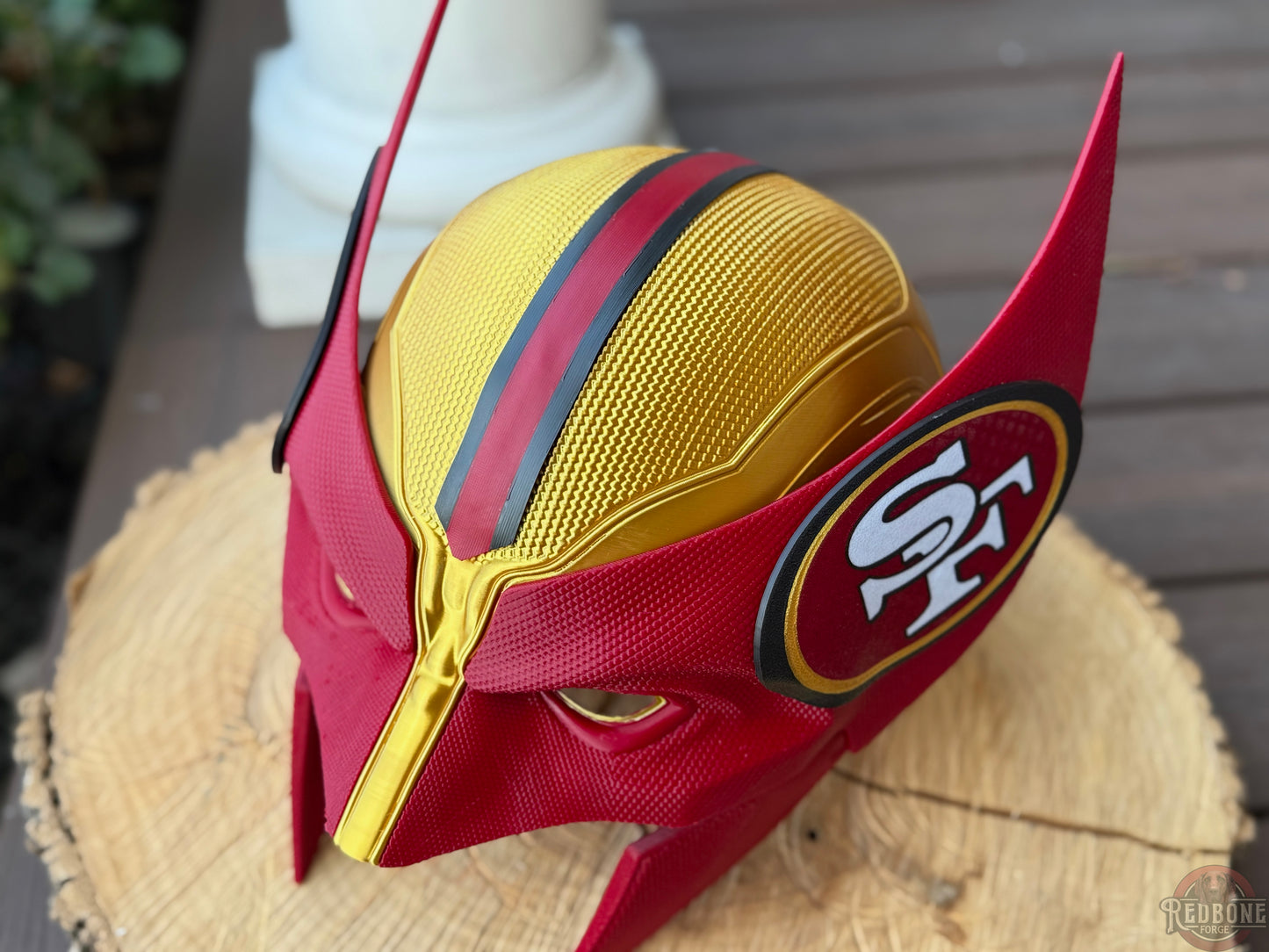 San Francisco-Inspired Garnet & Gold Mutant Cowl
