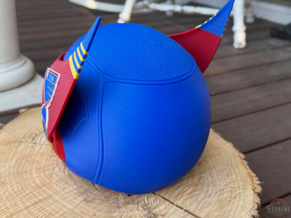 St. Louis Inspired Retro 90s Red, Yellow, and Blue Mutant Cowl