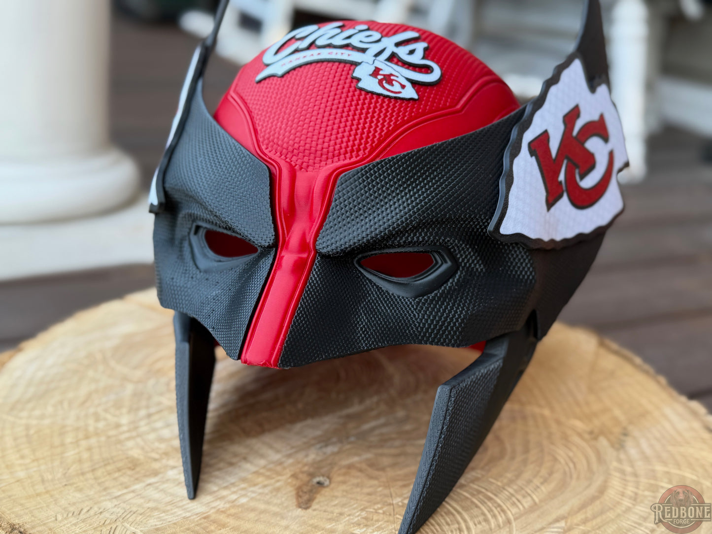 KC-Inspired Red & Black Mutant Cowl