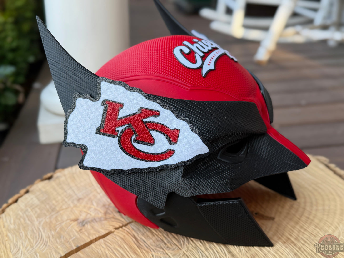 KC-Inspired Red & Black Mutant Cowl