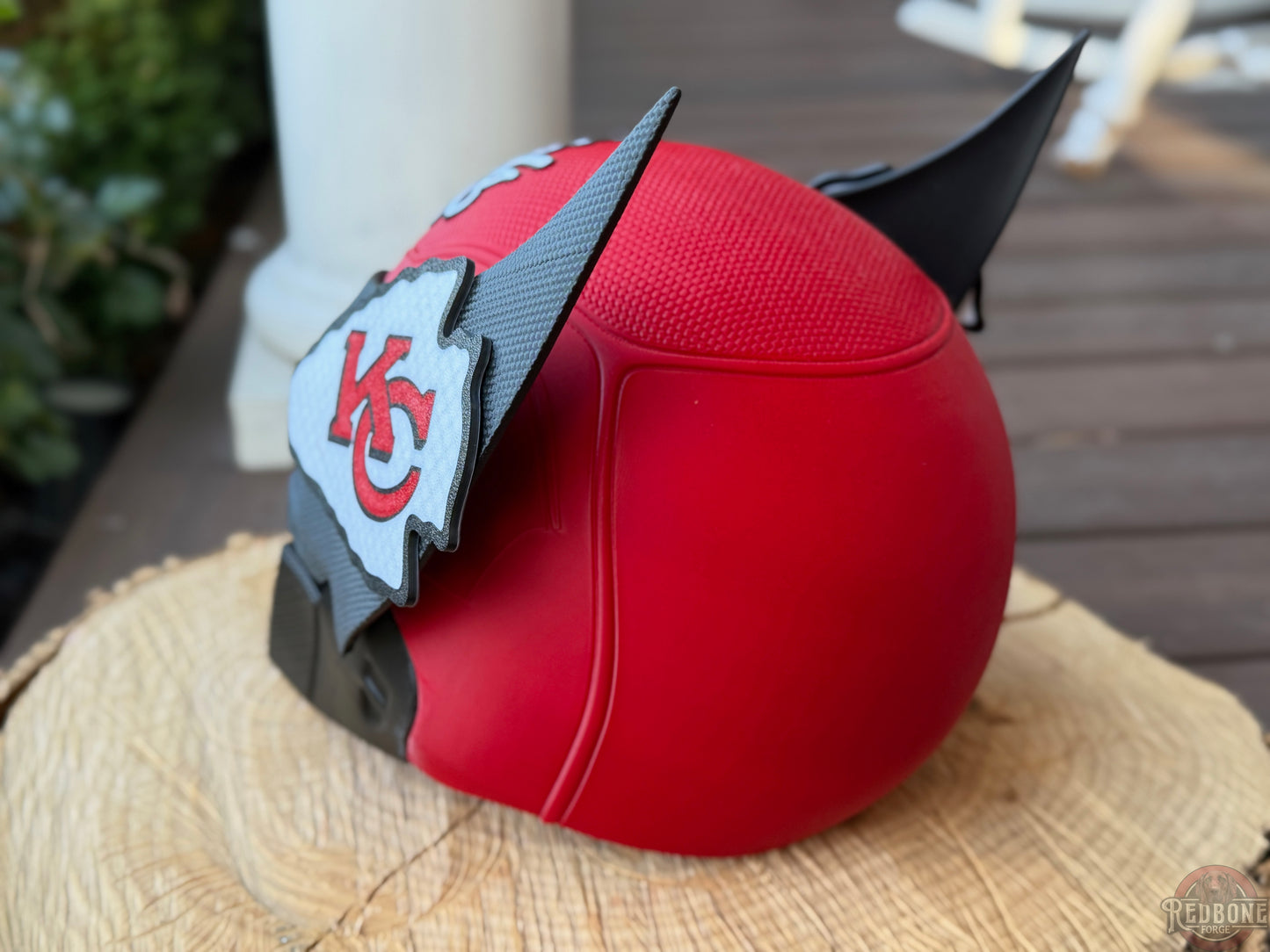 KC-Inspired Red & Black Mutant Cowl