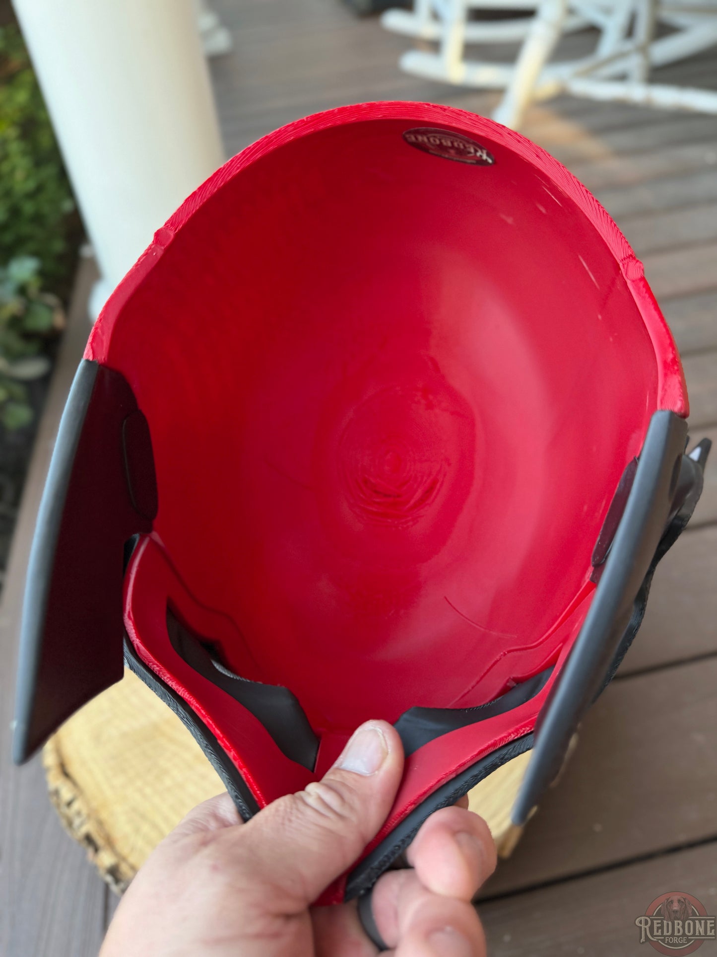 KC-Inspired Red & Black Mutant Cowl