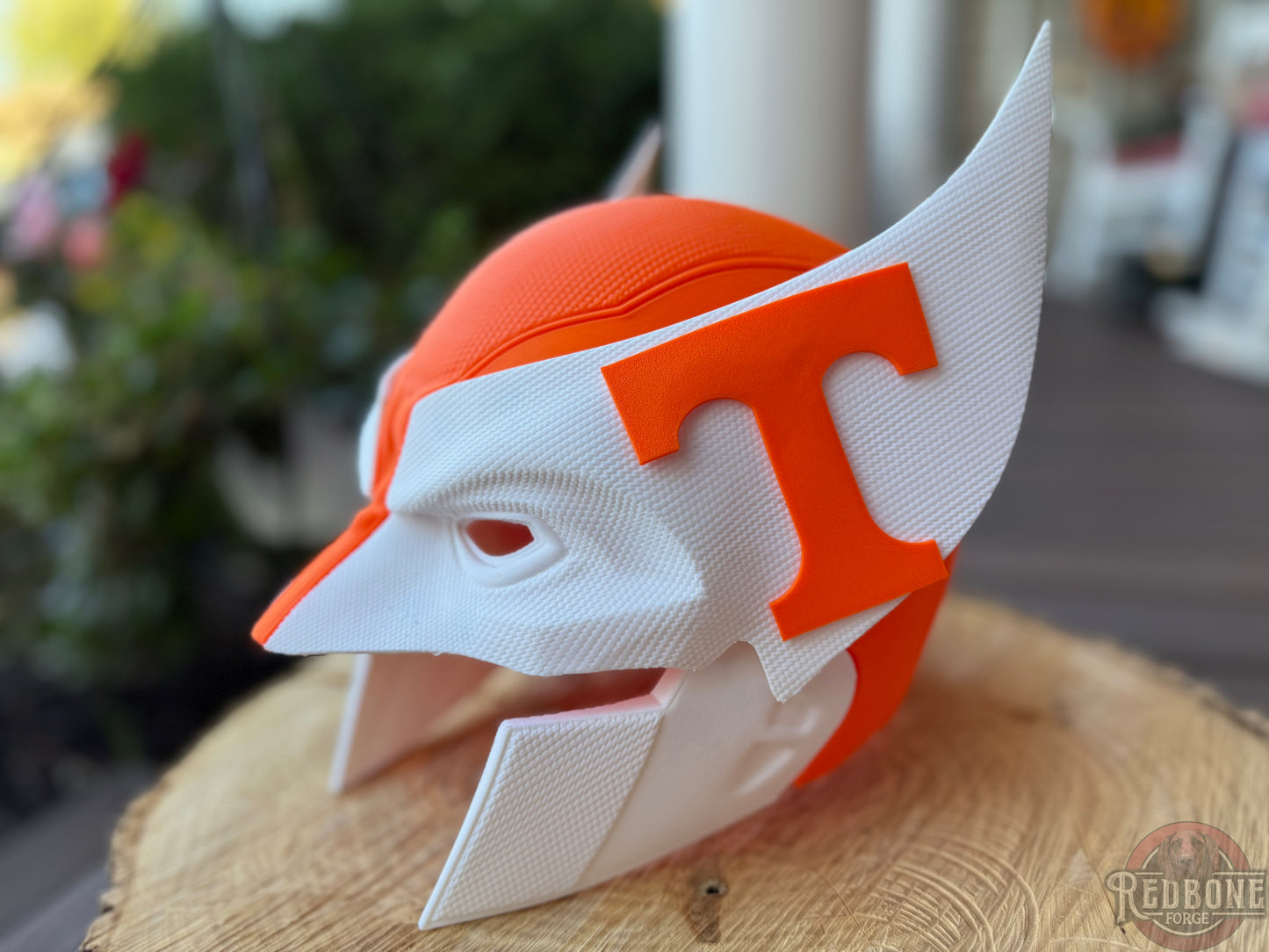 Tennessee-Inspired Orange & White Mutant Cowl