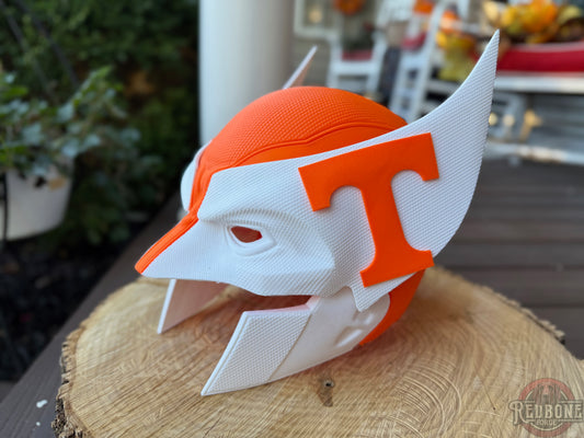 Tennessee-Inspired Orange & White Mutant Cowl