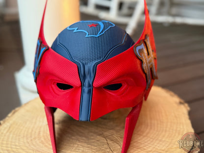 Houston-Inspired Blue & Red Mutant Cowl