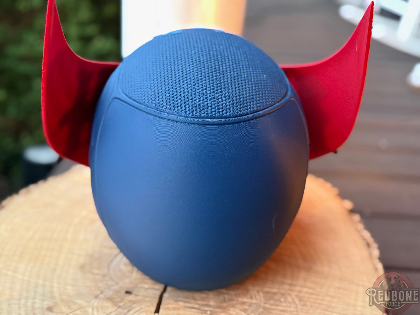 Houston-Inspired Blue & Red Mutant Cowl