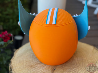 Miami-Inspired Teal & Orange Mutant Cowl