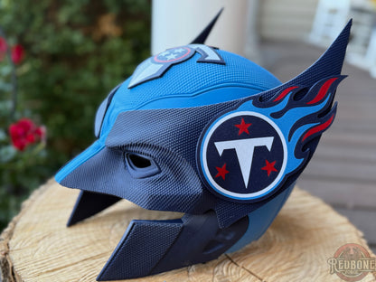 Tennessee-Inspired Blue, Red, & Navy Mutant Cowl