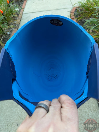 Tennessee-Inspired Blue, Red, & Navy Mutant Cowl