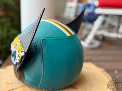 Jacksonville-Inspired Teal, Black, & Gold Mutant Cowl