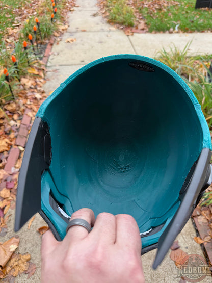 Jacksonville-Inspired Teal, Black, & Gold Mutant Cowl