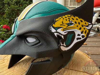 Jacksonville-Inspired Teal, Black, & Gold Mutant Cowl
