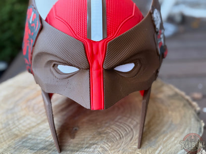 Cleveland-Inspired Brown & Orange Mutant Cowl