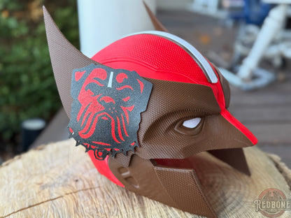 Cleveland-Inspired Brown & Orange Mutant Cowl