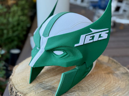 NY Inspired Green & White Mutant Cowl