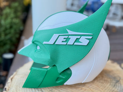 NY Inspired Green & White Mutant Cowl