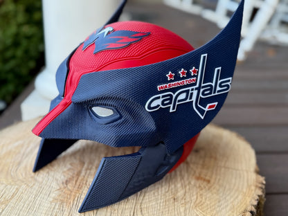 Washington-Inspired Red, White, & Blue Mutant Cowl