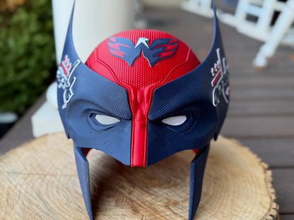 Washington-Inspired Red, White, & Blue Mutant Cowl