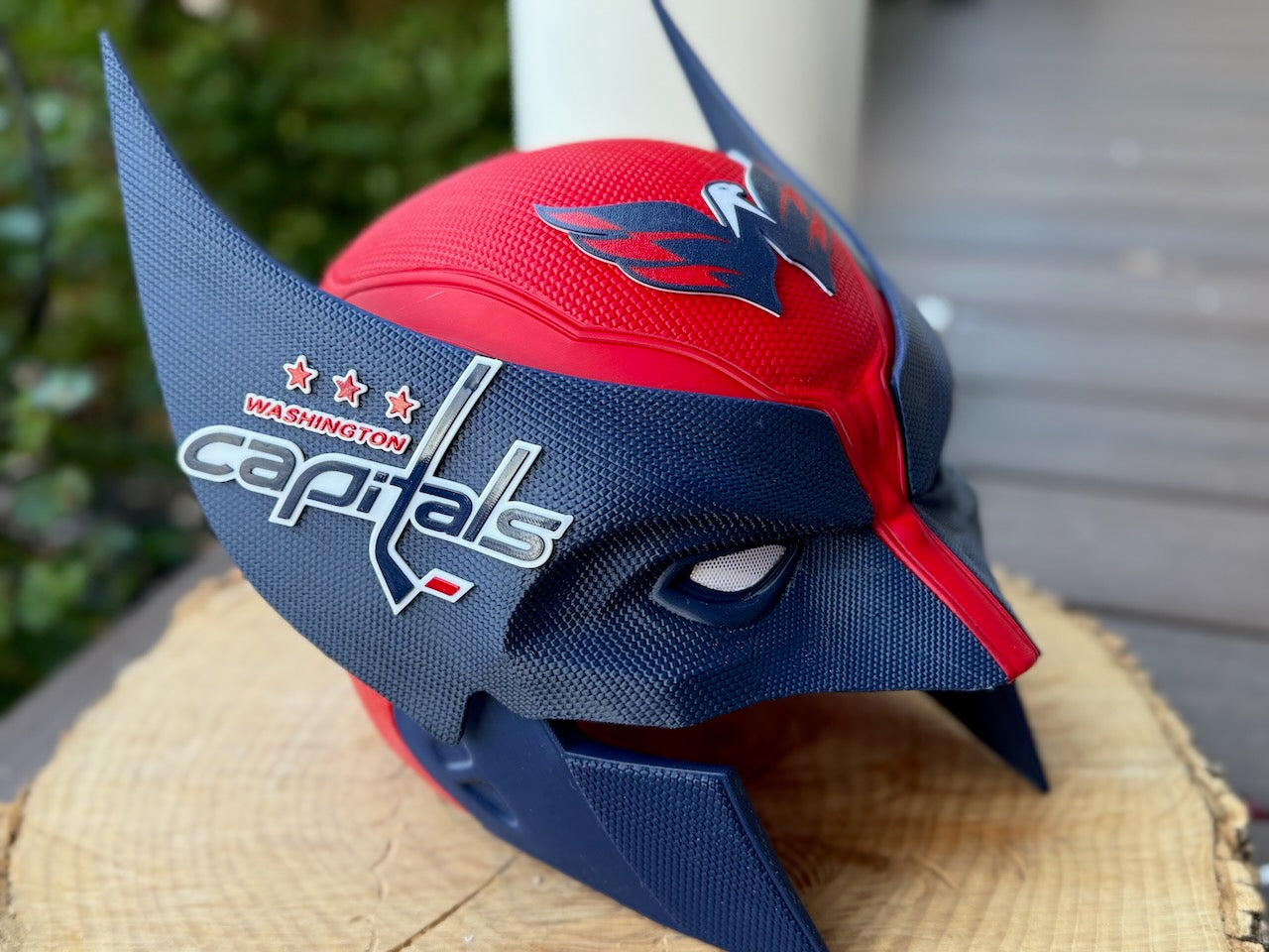 Washington-Inspired Red, White, & Blue Mutant Cowl