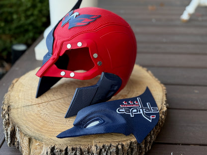 Washington-Inspired Red, White, & Blue Mutant Cowl