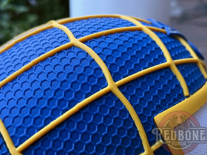 St. Louis-Inspired Hockey Web Slinger Mask