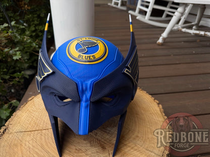 St. Louis Inspired Blue & Yellow Mutant Cowl