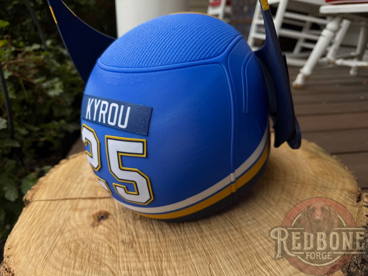 St. Louis Inspired Blue & Yellow Mutant Cowl