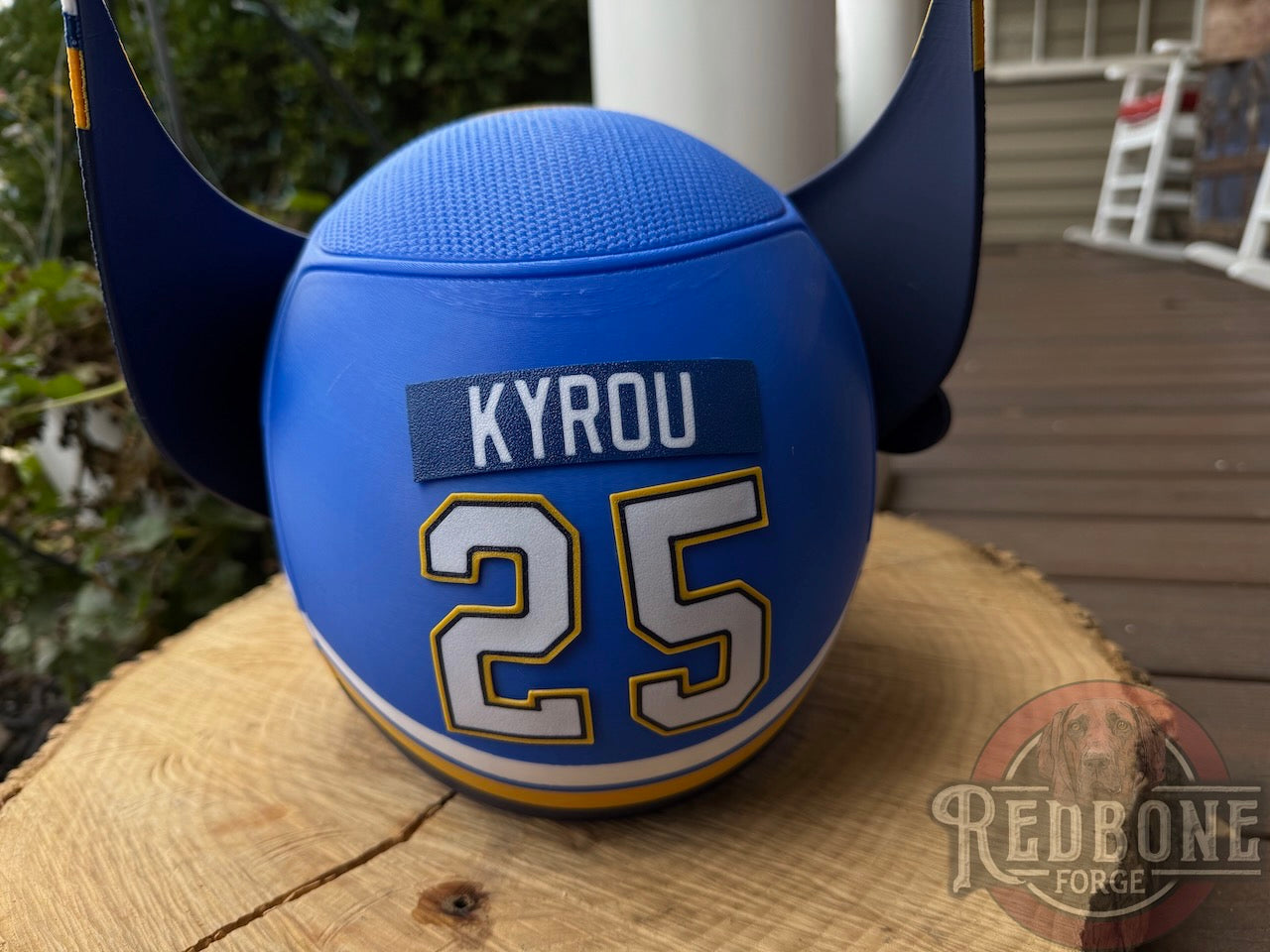 St. Louis Inspired Blue & Yellow Mutant Cowl