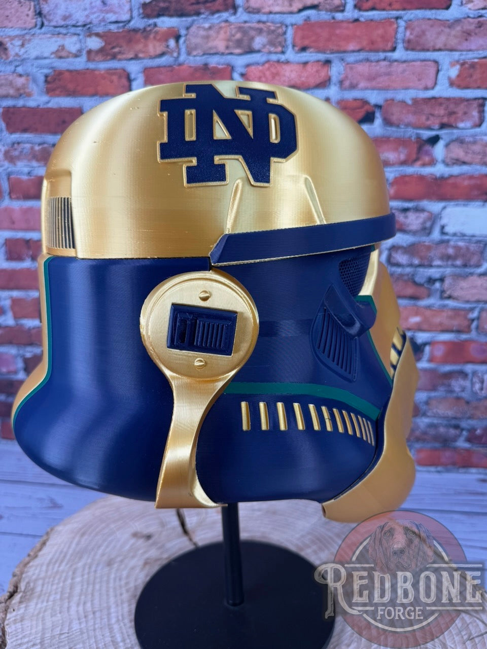 Notre Dame Stormtrooper 3D Printed Helmet