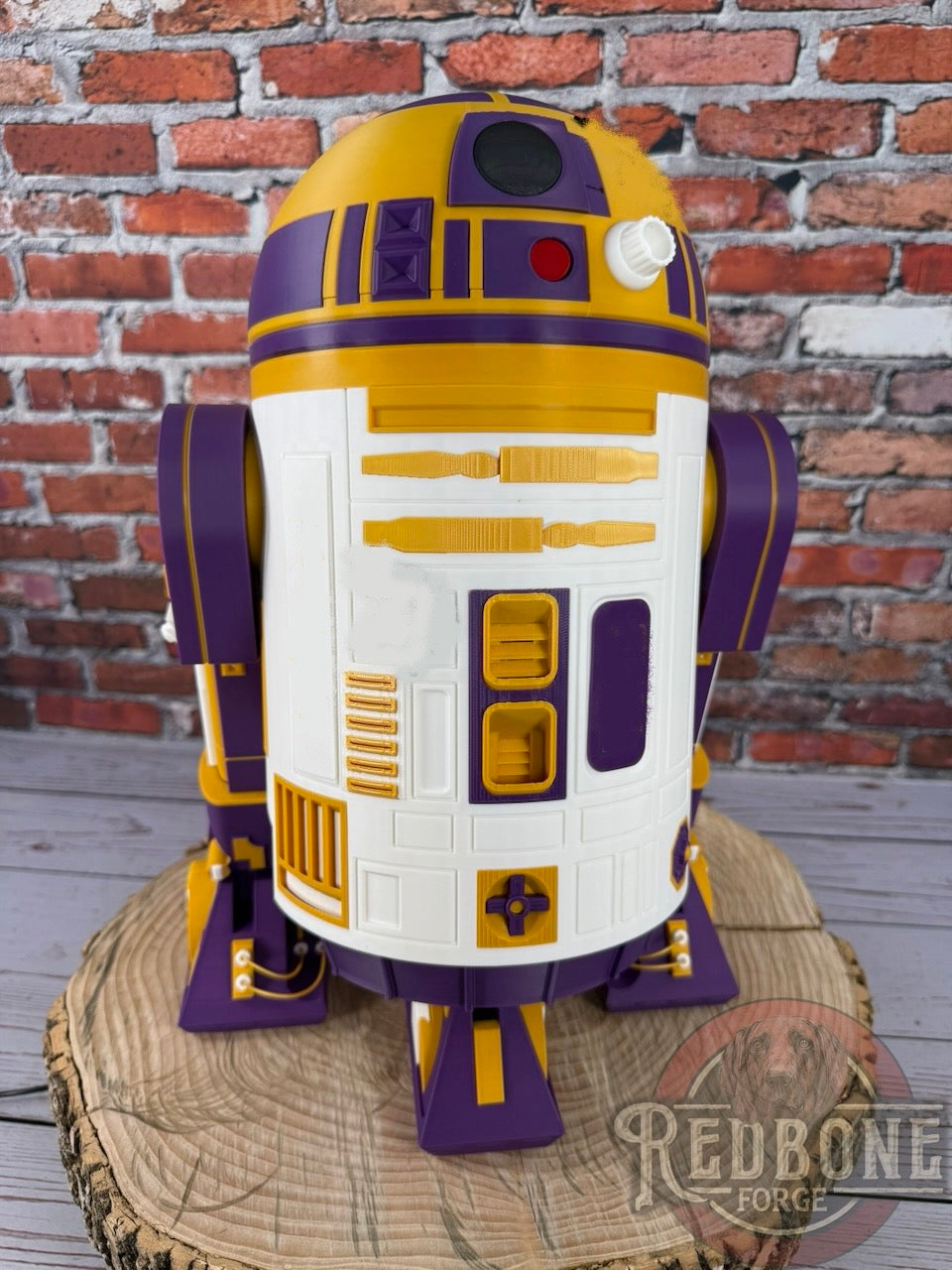 Custom Themed Astromech Shelf Droid