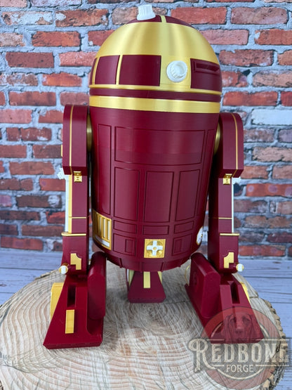 San Francisco-Inspired R2 49ers Red & Gold Astromech Droid