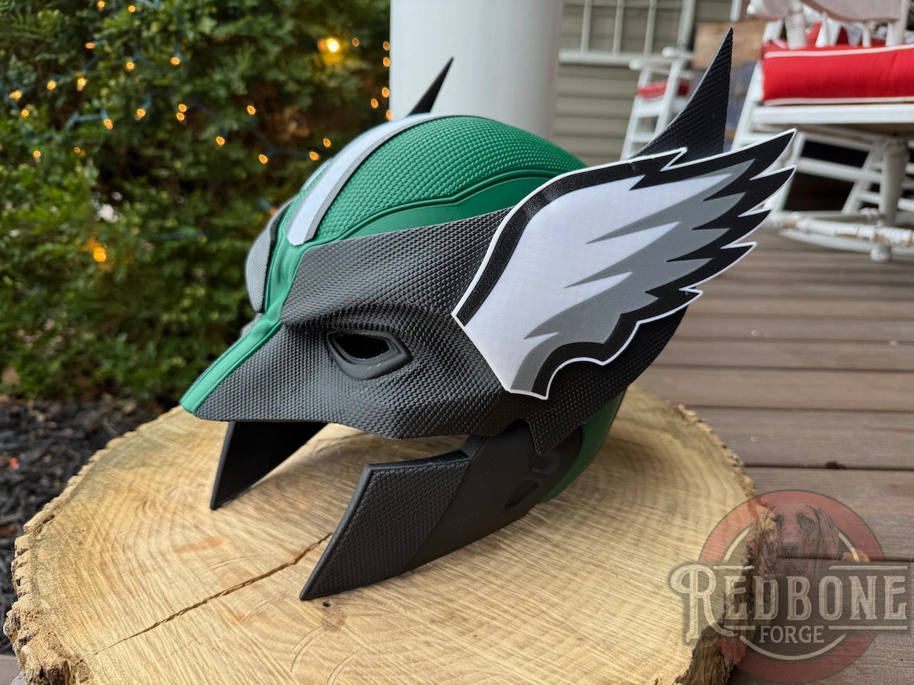 Eagles Wolverine Wings 3D Printed Helmet
