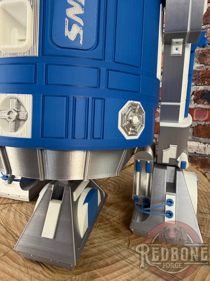 Detroit-Inspired R2 49ers Lions Astromech Droid