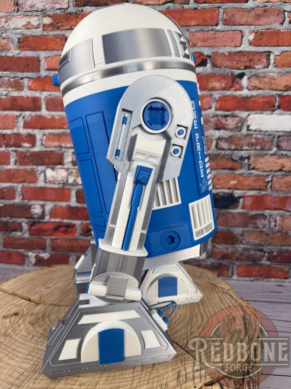 Detroit-Inspired R2 49ers Lions Astromech Droid