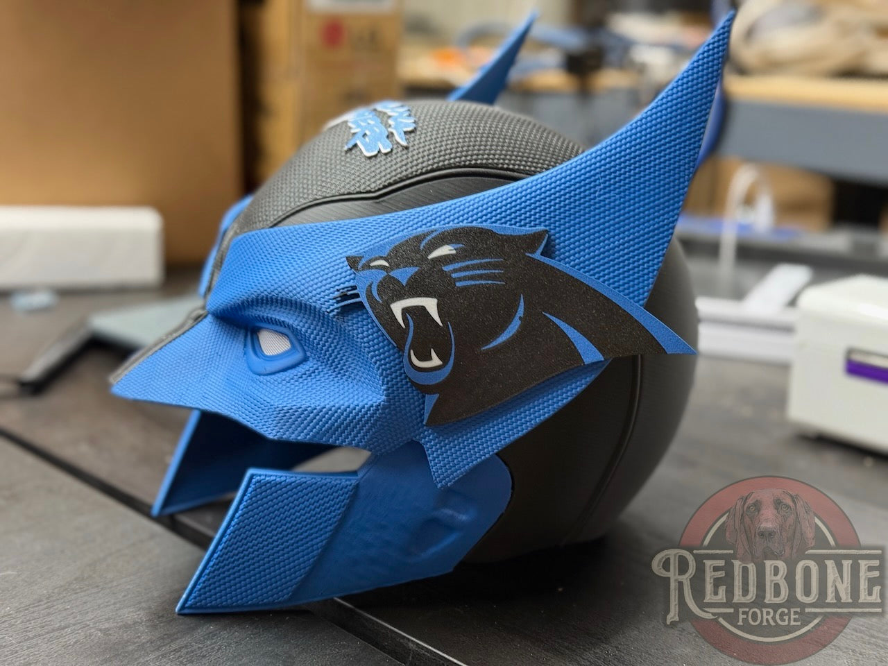 Carolina-Inspired Blue & Black Mutant Cowl