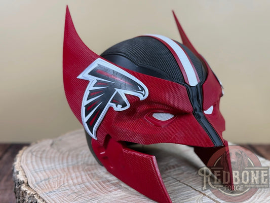 Atlanta-Inspired Black, Red, & Silver Mutant Cowl