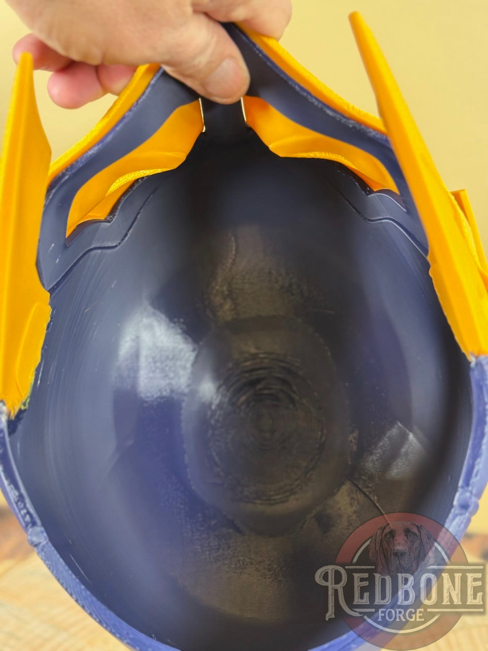 Michigan-Inspired Navy Blue & Gold Mutant Cowl