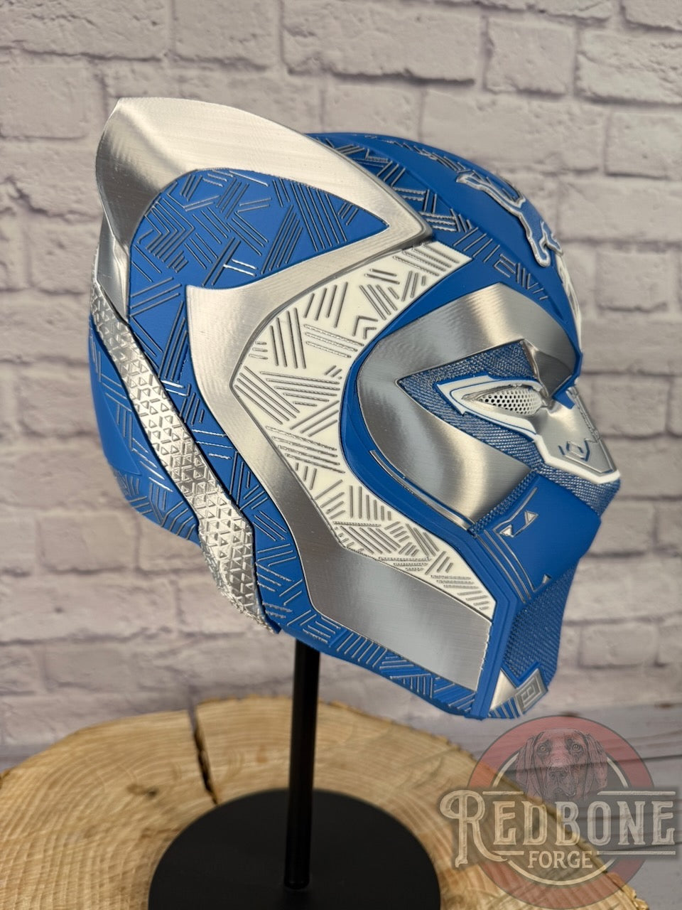 Detroit Inspired Lions Tribal Cat Warrior Helmet