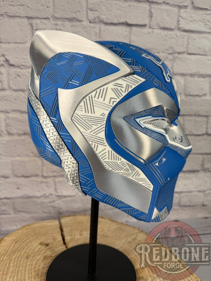 Detroit Inspired Lions Tribal Cat Warrior Helmet