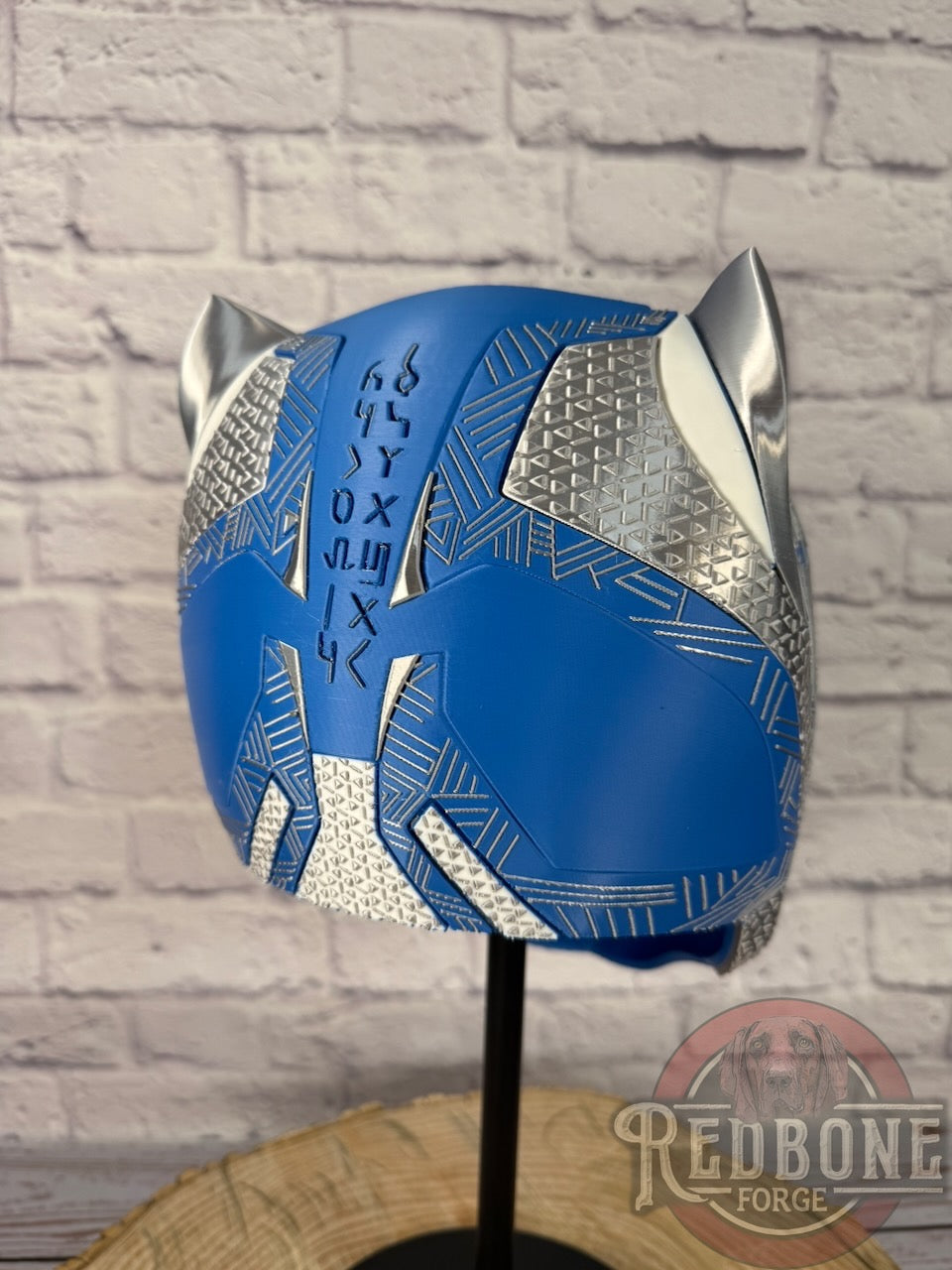 Detroit Inspired Lions Tribal Cat Warrior Helmet