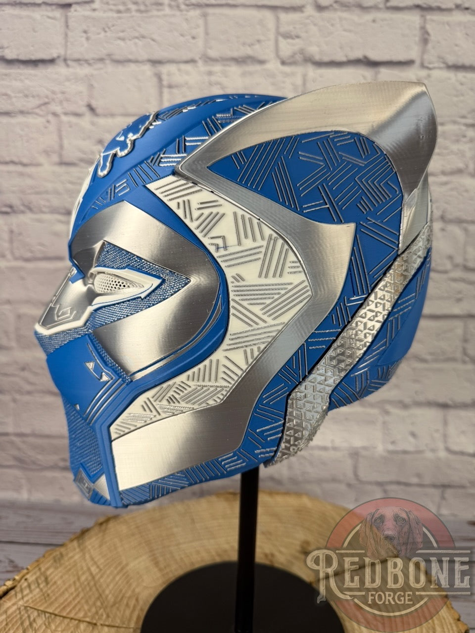 Detroit Inspired Lions Tribal Cat Warrior Helmet