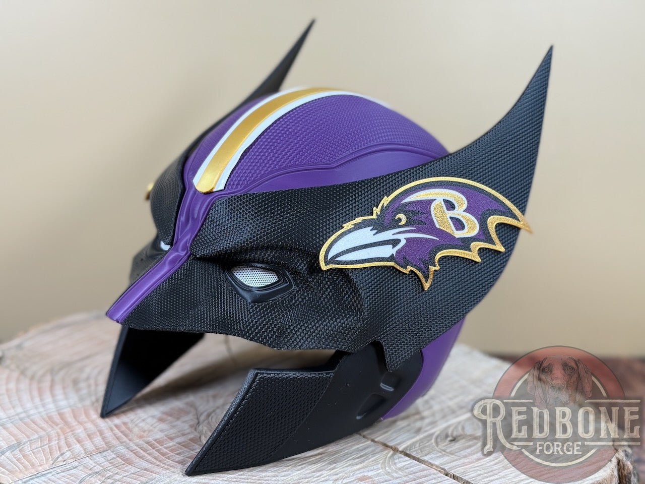 Baltimore-Inspired Purple & Black Mutant Cowl
