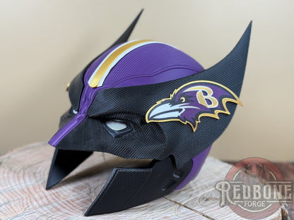 Baltimore-Inspired Purple & Black Mutant Cowl